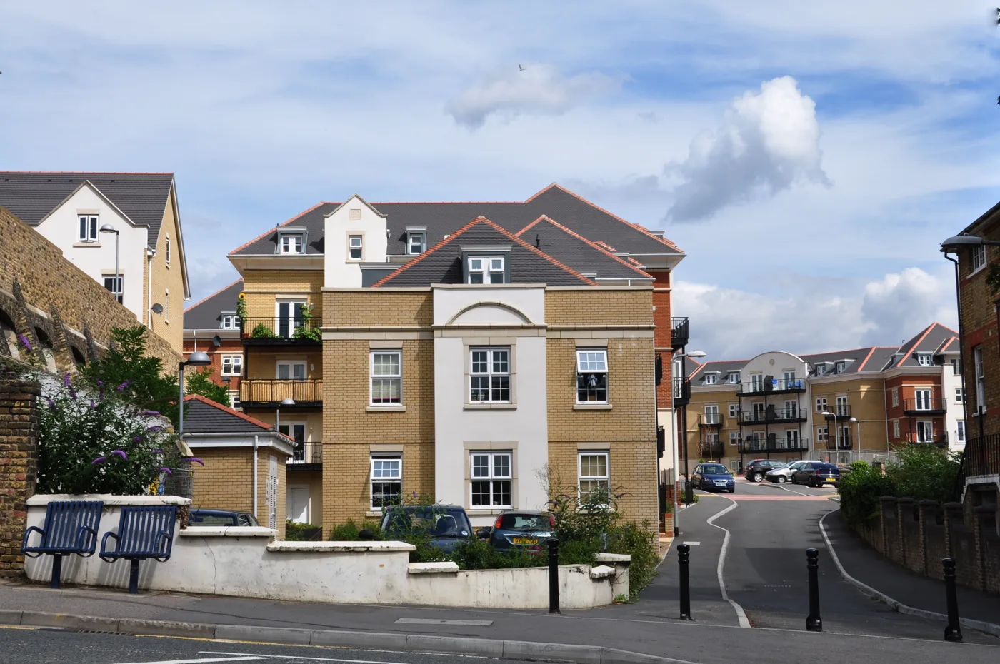 A housing development at West Hill, Dartford